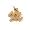 304 Stainless Steel Charms STAS-R001-04G-11-1