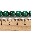 Natural Malachite Beads Strands G-R432-11-8mm-4