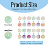 Handmade Lampwork UV Reactive Beads LAMP-TA0002-36A-4