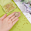 200Pcs Brass Beads KK-BBC0012-05-3