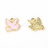 Zinc Alloy Enamel Charms PALLOY-TAC0022-10A-1