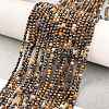 Natural Tiger Eye Beads Strands G-H003-B04-02-2