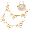 2Pcs Alloy Chains Bag Extender Chains HJEW-BBC0001-44-1