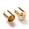 Brass Cord Ends KK-H759-41J-G-2