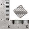 304 Stainless Steel Pendants STAS-D217-03P-3