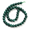 Natural Malachite Beads Strands X-G-I001-4mm-01-4