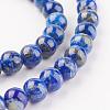 Natural Lapis Lazuli Beads Strands G-G099-8mm-7B-7