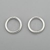 304 Stainless Steel Jump Rings STAS-H380-09S-M-2