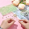 Electroplate Glass Beads Strands EGLA-YW0003-18C-6