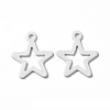 Spray Painted 201 Stainless Steel Charms STAS-I672-14B-2