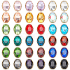 AHADEMAKER 36Pcs 18 Colors Sew on Rhinestone RGLA-GA0001-03-1