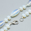 Opalite Beaded Necklaces NJEW-S388-14-2