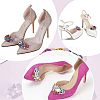 2Pcs Detachable Glass Rhinestone Shoe Decoration AJEW-FG0002-04-6
