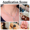 2Bags 200Pcs Transparent Glass Beads GLAA-TA0003-44A-9