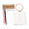 DIY Cartoon Animal Embroidery Sets DIY-G037-01C-2