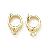 Brass Twister Clasps KK-D229-21G-1