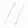 Tarnish Resistant 304 Stainless Steel Eye Pins STAS-O105-01P-0.6x40mm-2