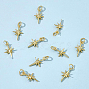 10Pcs Brass Pendants KK-BC0004-96-4