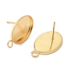 304 Stainless Steel Stud Earring STAS-C117-07G-2