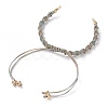 Adjustable Polyester Braided Cord Bracelet Making AJEW-JB00848-08-3