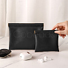 2Pcs 2 Sizes PU Imitation Leather Cosmetic Shrapnel Bags ABAG-WH20011-32D-5