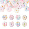 20Pcs Opaque Resin Decoden Cabochons RESI-TADJ0001-20-1