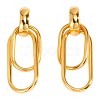 304 Stainless Steel Stud Dangle Earrings FS-WG489C3-02-2
