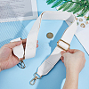 Adjustable Imitation Leather Bag Straps with Zinc Alloy Clasps FIND-WH0126-837B-3