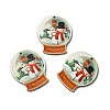 Single Face Printed Wood Pendants LS-WOOD-H102-02I-1