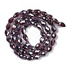 Transparent Electroplate Glass Beads Strands EGLA-N013-T4mm-B03-2