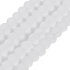 Transparent Glass Beads Strands EGLA-A034-T8mm-MD19-1