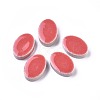 Porcelain Cabochons PORC-WH0002-03E-2