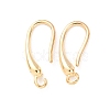 Brass Earring Hooks KK-G604-06G-1