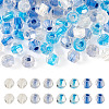 2Bags 200Pcs Transparent Glass Beads GLAA-TA0003-44E-1