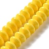 Glazed Porcelain Beads PORC-E017-02G-1