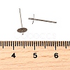 304 Stainless Steel Stud Earring Findings STAS-D370-02P-02-2