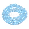 Electroplate Glass Beads Strands EGLA-A044-J2mm-B04-3