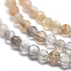 Natural Multi-Moonstone Beads Strands G-M353-A38-3mm-3