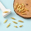 20 Sets Brass Screw Clasps IFIN-YW0001-57G-5