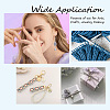 Evil Eye Theme Stitch Markers HJEW-AB00203-6
