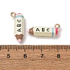 Alloy Enamel Pendants AL-CBAA1B9-03G-01-2