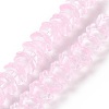 Transparent Glass Beads Strands LAMP-H061-01C-2