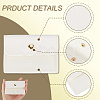 8Pcs Portable Imitation Leather Jewelry Bags for Travel ABAG-SP0001-38A-5