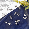 8Pcs 8 Styles 304 Stainless Steel Links Connectors STAS-UN0021-25AS-5