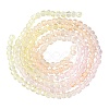 Transparent Glass Beads Strands GLAA-YW0001-59B-1