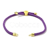 Nylon Cords Bracelet Makings Fit for Connector Charms AJEW-P116-01G-10-1