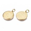 Ion Plating(IP) 304 Stainless Steel Pendants LS-STAS-N097-225LG-3