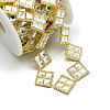 Wedding Dress Decorative Brass Rhinestone Chains CHC-R127-28-1