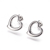304 Stainless Steel Stud Earrings EJEW-I235-15-2