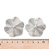 Non-Tarnish 304 Stainless Steel Stud Earring Findings STAS-P357-01C-P-3